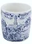 Кружка Кострома рис. синий (фарфор)(350мл) — 2913447 — 2