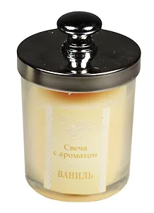 Сувенир Феникс Презент Свеча декоративная ароматиз. парафиновая с ароматом Ванили 6,7*6,7*9,7см