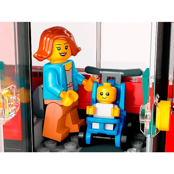 LEGO City: Красный двухэтажный экскурсионный автобус, 384 детали (60407) 3139742 — 10