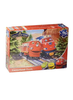 Пазлы 180 Чаггингтон Джекмен и Уилсон спешат на помощь (7+) (B-PU18010) (32х23см) (коробка) (Castorland Puzzle) 2546153