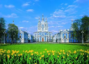 Открытка с видами (СПб) Смольный собор [SPB-101]