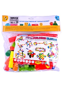 Конструктор пластиковый  (300гр) (ТС-05) (пакет, хедер)