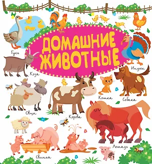 Книга Домашние животные (Людмила Доманская, Ирина Попова)