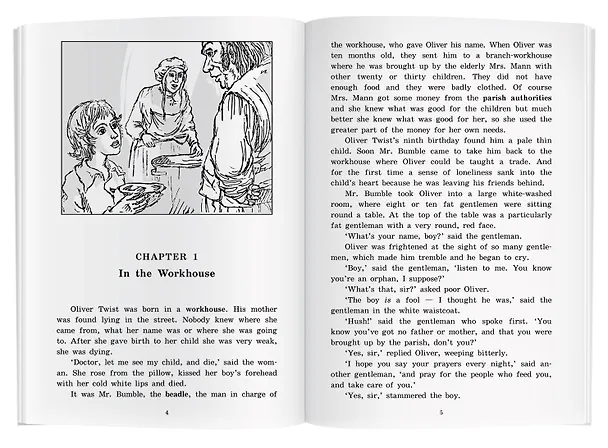 Книга Приключения  Оливера Твиста/The Adventures of Oliver Twist. Домашнее чтение с заданиями по ФГОС. Английский клуб (Чарльз Диккенс) — 5