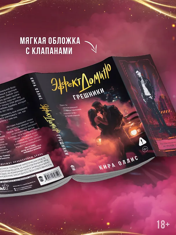 Книга Эффект домино. Грешники (Кира Оллис) — 6