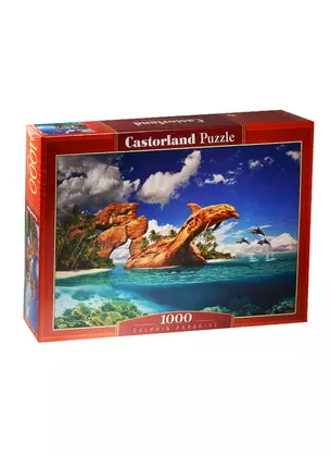 Пазлы 1000 Дельфиний рай (C-103508) (68х47см) (коробка) (Castorland Puzzle) — 2546155 — 1