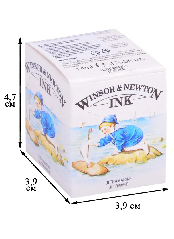 Тушь художественная Winsor&Newton, 14 мл, ультрамарин 261833 — 2