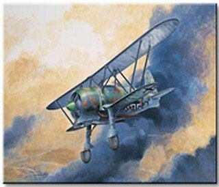 Модель, сборная, Italeri, Самолёт, CR.42 LW, 1:72 2304473 — 1