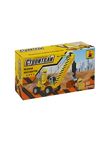 Конструктор пластмасс. Строители Мини кран (29203) (57дет.) (AUSINI) (6+) (коробка)