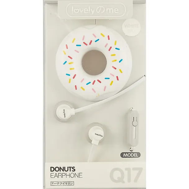 Наушники с гарнитурой и боксом Donuts (ПВХ-бокс) 2727986 — 3