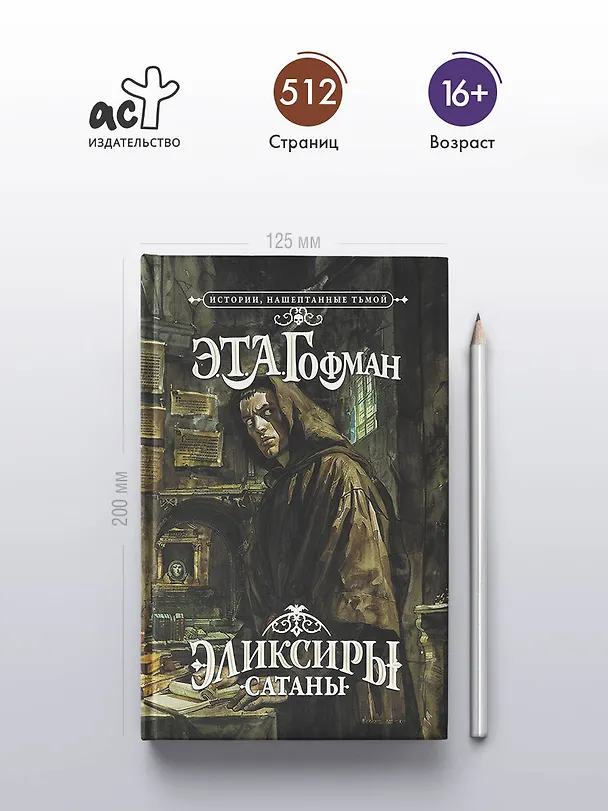 Книга Эликсиры сатаны (Эрнст Теодор Амадей Гофман) — 6