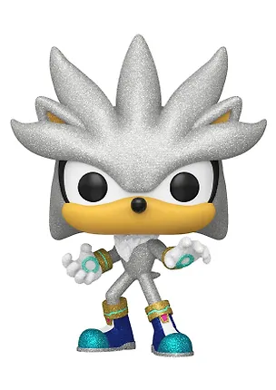 Фигурка Funko POP! Games Sonic the Hedgehog Silver (DGLT) (Exc) (1103) (Fun87227) 3124193