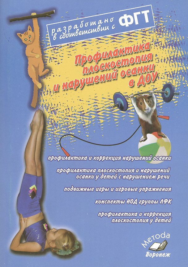Книга Профилактика плоскостопия и нарушений осанки в ДОУ. Практическое пособие ФГТ () — 1