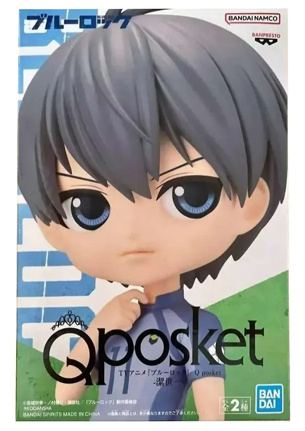 Фигурка Q Posket Blue Lock Yoichi Isagi (Ver B) (16cм) (BNS749) 3118860 — 3