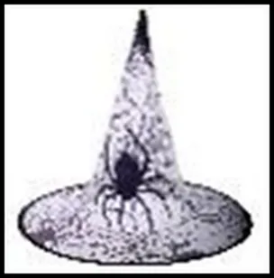 Маскарадная шляпа-26885 (58-59cm) (полиэстер) 2331190