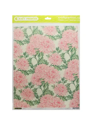Рисовая бумага для декупажа Craft Premier Астра (CP01451) (А3) (25г/м) (упаковка) 2468434