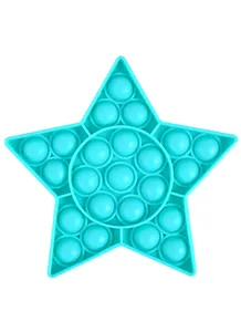 Игрушка-антистресс с пузырьками Звездочка (13см) (7 цв. микс) (S0215-7) (3+) (упаковка)