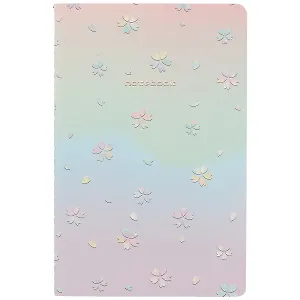 Тетрадь в линейку Kairui, Pink cherry flowers, 32 листа, в ассортименте