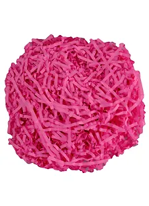 Наполнитель для подарков в пакете с хедером 20 гр. "S-5" Ярко-розовый орр с хедером 0094-S5