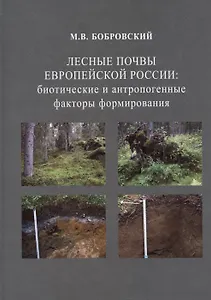 Лесные почвы Европейской России: биотические и антропогенные факторы формирования