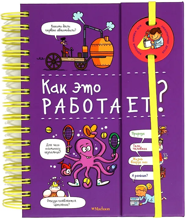 Книга Как это работает? (энциклопедия на пружине) (Софи де Мюлленхейм) — 1