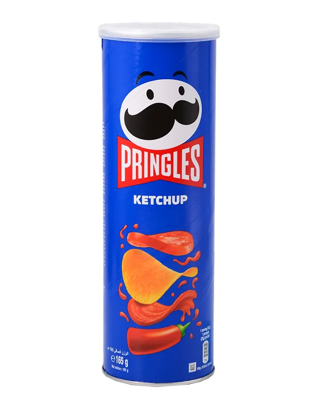 Картофельные чипсы PRINGLES Ketchup (Кетчуп) (Европа), 165г 3098800 — 1