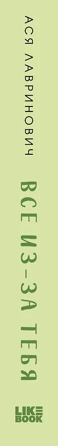 Книга Все из-за тебя (Ася Лавринович) — 4