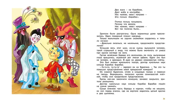 Книга Золотой ключик, или Приключения Буратино (Алексей Толстой) — 11