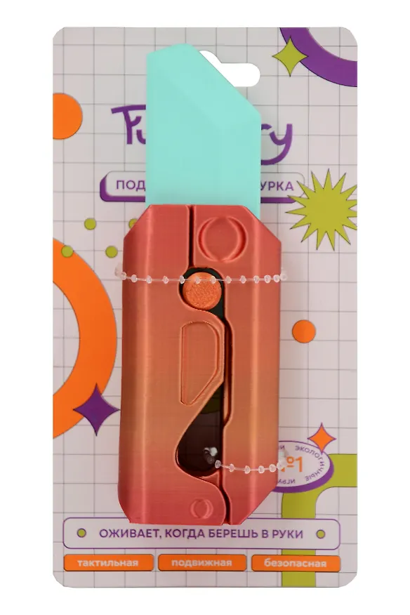 Фигурка 3D Ножик складной (пластик) (8,5х4) (43002999) 3131045 — 8