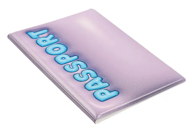 Обложка для паспорта Passport 3D (сиреневая) (ОП2024-413) 3035751 — 4