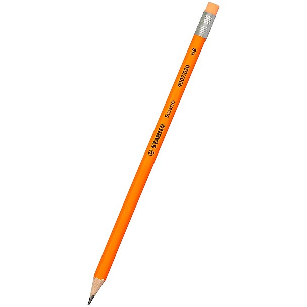 Карандаш чернографитный с ластиком «Swano», STABILO, HB 234905 — 1