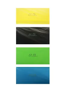 Папка на липучке Travel 12отд., пластик, ассорти