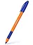 Ручка шариковая Erich Krause, U-109 Orange Stick&Grip, Ultra Glide Technology, синяя 1 мм — 2928641 — 1