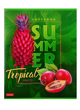 Тетрадь в клетку Hatber, "Тропическое лето", 80 листов 255018