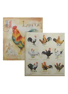 Набор для творчества, Набор салфеток для декупажа, Петух (0132 И/3121 Ж) (6/900002505855)
