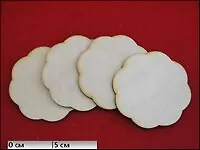 Заготовка деревянная, Полноцвет, Набор подставок под чашки, "Ромашка"