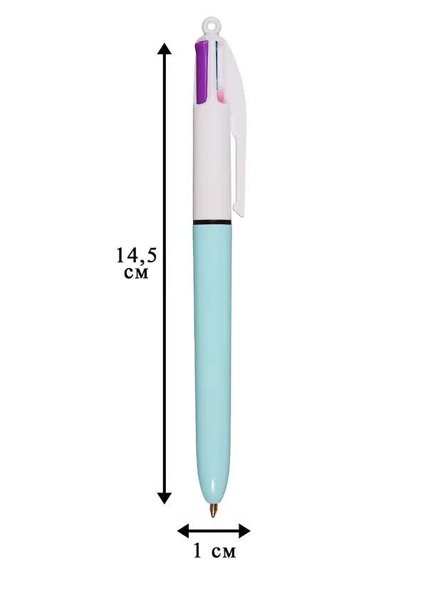 Шариковая ручка 4 цвета автоматическая, 4 colours, Bic 226442 — 4
