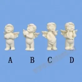 Фигурка декоративная Ангел (181922) (6см) (4 вида) 2309774 — 1