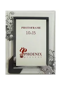 Фоторамка Феникс 16*20см Цветы" стекло 35737"