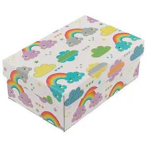 Подарочная коробка «Rainbow clouds», 18 х 12 см