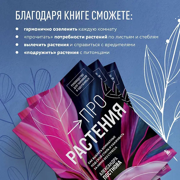 Книга Про растения. Как выбрать комнатные под свой стиль и ухаживать за ними без стресса (Александра Постнова) — 8