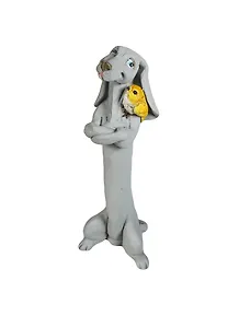 Фигурка Собака с птичкой (14см) (450-411)