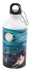 Бутылка с карабином СПб Ноксо Наедине с Петербургом Двое над городом (металл) (500мл) (БМ2025-53)