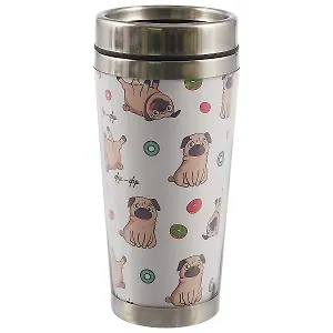 Термостакан Мопсы (металл) (400 мл) (12-06646-HB-069603)