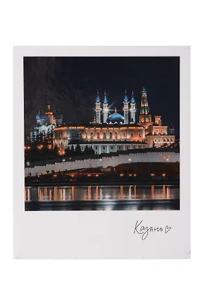 Магнит Ночной Кремль фото (70х85) (Казань) (1188931) 3124624