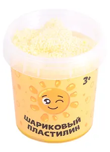 Шариковый пластилин модели "Puzzle Foam", желтый