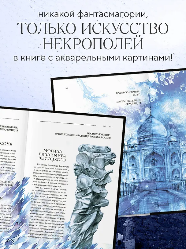 Книга R.I.P. Всемирная история кладбищ глазами художника (Александра Мережникова) — 8