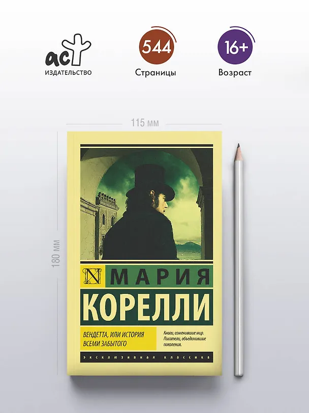 Книга Вендетта, или История всеми забытого (Мария Корелли) — 6