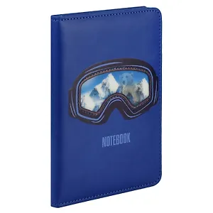 Записная книжка А6+ 96л кл. "ФРИРАЙД" кожзам, поролон, аппликация с анимир.изображением, ляссе, инд.уп.