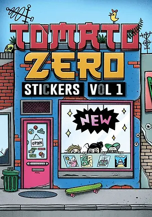 Книга Стикербук "TomatoZero" vol.1 (TomatoZero)